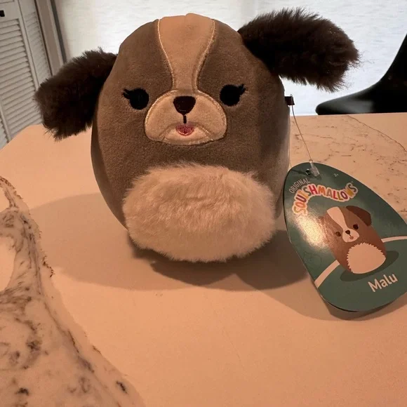 Squishmallow 5” Malu - Grey Shih-tzu - NWT - Picture 9 of 10